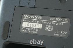 N'est-ce Pas? Sony Hdr-fx1 3cd Digital Hd Camcoder Caméra Enregistreur Du Japon