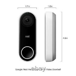 Nest Hello Video Doorbell Hd Smart Wifi Caméra De Sécurité Avec Vision Nocturne Nc5100us