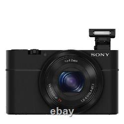 Nouveau Sony Cyber-shot Rx100 20,2 Mp Fhd 60p Appareil Photo Numérique + F1.8 Carl Zeiss Lens