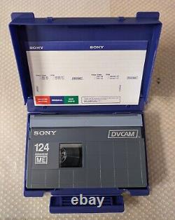 Nouvelle boîte 10 x Sony PDV-124N Cassette vidéo numérique DVCAM 124 minutes