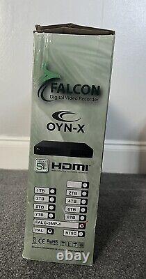 Oyn-x Falcon Enregistreur Vidéo Numérique Cctv 4 Canaux 5mp Dvr Hdmi Jusqu'à 8 To