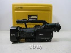 Panasonic Ag-dvc80 Digital Video Camera Recorder 155 Heures Leica Dicomar Minidv