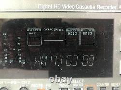 Panasonic Aj-hd1400p Digital Hd Video Cassette Recorder Dvcprohd Low Hours Vtr