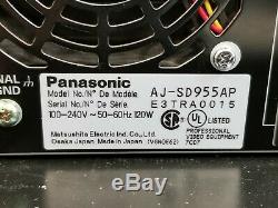 Panasonic Aj-sd955 Ap 50 Sdi Firewire Dvcpro Digital Video Cassette Recorder