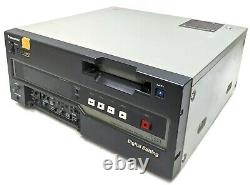 Panasonic Dvcpro Aj-d650p Enregistreur De Cassette Vidéo Numérique Professionnel As-is