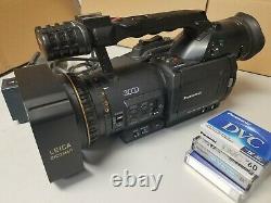 Panasonic Leica Ag-dvc80 Caméra Vidéo Numérique/enregistreur Minidv Fonctionne Très Bien