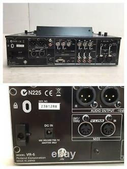 Roland Vr-5 Pro Av Mixer - Enregistreur Pour La Production Vidéo En Direct Webcaster Swicther