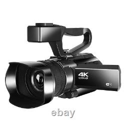 Rx100 4k Vidéo Caméscope Hd Touch Écran Photographe Enregistreur Fit Webcam Système