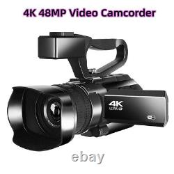 Rx100 Caméscope Vidéo 4k Écran Tactile 30x Enregistreur De Photographie Pour Youbute#