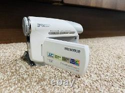 Samsung Vp-d372wh Enregistreur Vidéo De Caméra Numérique Portatif Blanc Avec Sac De Caméra
