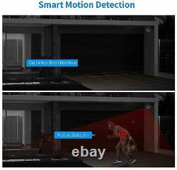 Smart 1080p Caméra Cctv Système Hd 5mp Lite Dvr Sécurité À La Maison Avec 1 To Disque Dur