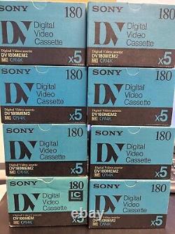 Sony DV180MEM2 DV 180 Cassette vidéo numérique IC Memory X43 Lot en vrac -VM0132