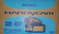 Sony Dcr-dvd403 Enregistreur De Caméra Vidéo Numérique Handycam (brand Nouveau!)