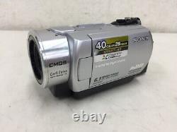 Sony Dcr-sr300 Enregistreur Numérique De Caméra Vidéo Handycam (40 Go) Argent Du Japon