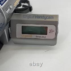 Sony Dcr-trv103 Silver Black Digital8 Steady Shot Video Recording Handycam -h12