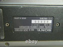 Sony Dcr-vx1000 Enregistreur De Caméra Vidéo Numérique Handycam Camcorder Junk