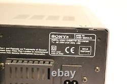 Sony Dhr-1000ux Enregistreur Numérique De Cassette Vidéo Pas De Télécommande De Rechange Et De Réparation