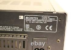 Sony Dhr-1000vc Numéro Video Cassette Enregistreur Playeur Dvcam Minidv Vtr Pour Partie