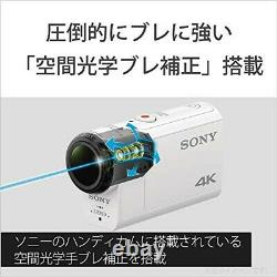 Sony Digital 4k Video Camera Recorder Action Cam Fdr-x3000 Blanc Nouveau