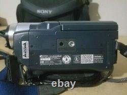 Sony Digital Handycam Vision Enregistreur De Caméra Vidéo Hi8 Dcr-trv140