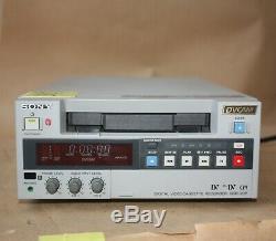 Sony Dsr-20p Digital Video Recorder Cassette Dvcam Minidv