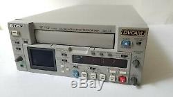 Sony Dsr-25 Enregistreur Cassette Vidéo Numérique Mini Dv, Dvcam 16x10 Drum Hrs Seulement