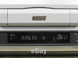 Sony Dsr-30 Enregistreur Cassette Vidéo Numérique Avec Télécommande Non Testé Et Fonctionnel