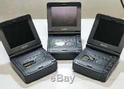 Sony Dsr-v10 / Lot De 3 / Minidv / Enregistreur Numérique À Cassette / Dsrv10 / Walkman / Magnétoscope