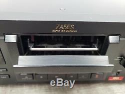Sony Dtc-za5es Lecteur Dat Digital Audio Cassette / Enregistreur Works / Testée Voir Video