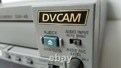Sony Dvcam Dsr-45 Digital Video Cassette Recorder Mini DV Firewire Port