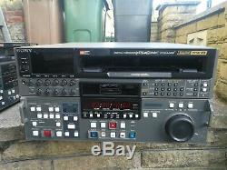 Sony Dvw-a500p Vtr Pont Digital Betacam Recorder Post-production De La Radiodiffusion