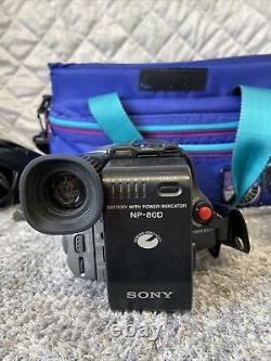 Sony Enregistreur De Caméra Vidéo 8 Handycam Ccd-trv21, 24x Zoom Numérique Steady Shot