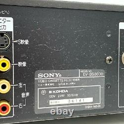 Sony Ev-bs3000 Vidéo Hi8 Hi8 Stereo Stereo Bs Cassette Recorder Hj