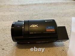 Sony Fdr-ax43 4k Ultra Hd Digital Video Camera Recorder Camcorder Noir