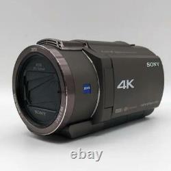 Sony Fdr-ax45ti Enregistreur De Caméra Vidéo Numérique 4k Handy Cam 64gb Brown