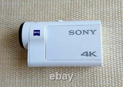 Sony Fdr-x3000 Enregistreur De Caméra Vidéo Numérique 4k Action Cam White Travail Testé