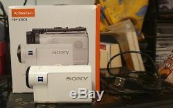 Sony Fdr-x3000 Numérique 4k Video Camera Recorder Blanc