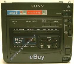 Sony Gv-d200 Digital8 Platine Gvd200 Ex Enregistreur Numérique À 8 Joueurs Hi8 Video8 Digital8