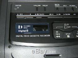 Sony Gv-d800 Digital8 Hi8 8mm Lecteur Enregistreur Vidéo Walkman Magnétoscope