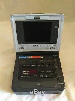 Sony Gv-d800e Digital 8 Vidéo Magnétophone 4lcd Moniteur Pal, Hi8, Ntsc Pb, 8 MM