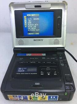 Sony Gv-d800e Pal Digital8 Hi8 8 MM Video8 Lecteur Enregistreur Vidéo Walkman Magnétoscope Plate-forme