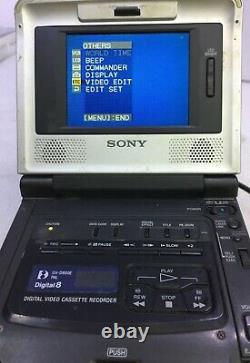 Sony Gv-d800e Pal Digital8 Hi8 8mm Video8 Player Recorder Video Walkman Vcr Déc