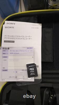 Sony HDR-AS300 Enregistreur de caméra vidéo HD numérique corps blanc et étui-Japon