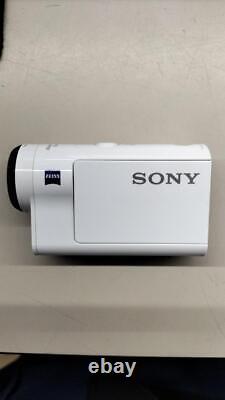Sony HDR-AS300 Enregistreur de caméra vidéo HD numérique corps blanc et étui-Japon