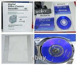 Sony Handycam Dcr-dvd91e Enregistreur De Disque Vidéo Numérique Super Steady Shot Bundle
