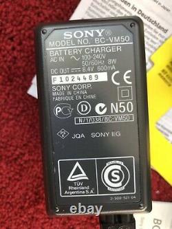 Sony Handycam Dcr-dvd91e Enregistreur Numérique De Disque Vidéo + Objectifs Xtra + Disques