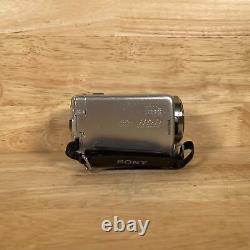 Sony Handycam Dcr-sr68 Silver 60x Enregistreur Optique De Caméra Vidéo Numérique Zoom