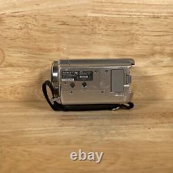 Sony Handycam Dcr-sr68 Silver 60x Enregistreur Optique De Caméra Vidéo Numérique Zoom