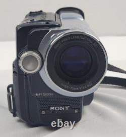 Sony Handycam Dcr-trv140 Caméra Vidéo Numérique Caméscope Enregistreur Numérique 8 Tested