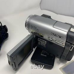 Sony Handycam Dcr-trv33 Enregistreur Vidéo Numérique Minidv Avec Batterie (a11)